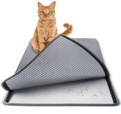 Wholesale - GRAY CAT LITTER MAT C/P 20, UPC: 840345114587